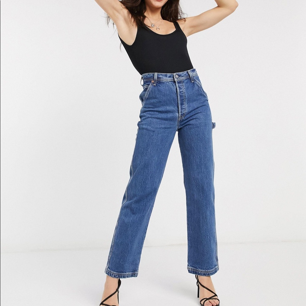 LEVIS RIBCAGE ANKLE STRAIGHT UTILITY
